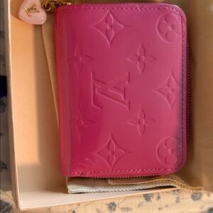 Louis Vuitton Fuchsia Monogram Wallet
